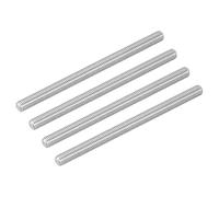 Steel rods Stainless Steel threaded bar,4Pcs 304 M5 Fully Threaded Rod Dowel Fasteners Length 85-200Mm for Automotive And Construction Industries(M5x160mm)
