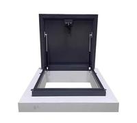 Steel Roof Access Hatch Thermal Insulation Attic Door Cover Doors Windows Escape Cover Plates Large Shopping Centres(70x70cm/2.3x2.3ft)