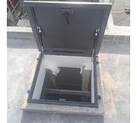 Steel Roof Hatch Anti-Theft Skylight for Maintenance Access and Deck Installation