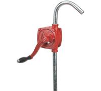 Steel Rotary Pump for 205L Oil Drums - 2" BSP Adaptor - 0.2L Per Revolution