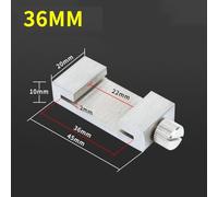 Steel Ruler Positioning Block Angle Marking Scriber Stop | This compact steel ruler positioning block locks securely onto rules for precise measurement and straight line marking.