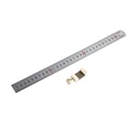 Steel Ruler Positioning Block Brass Angles Scribers Line MarkingGauges for Locators Carpentry Scribers Measuring Tool Positioning Block