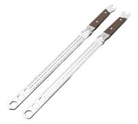 Steel Ruler Stainless, Straight Thickened Car Self-Defense Discipline Multi-Functional Graduated Measuring Tool Defense(D)