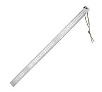 Steel Ruler - Straight Line Instrument, 21.65 Inch Measuring Tool, Metal Alloy Composition, Measurement Marks Item, Precision Length Determination, Engineering Accessory for Projects