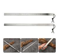 Steel Rulers 5mm Thick Accuracy Measuring Tool Strong Metal Rulers Clear Scale For Engineers Architects & Craftsmen Steel Measuring Tool