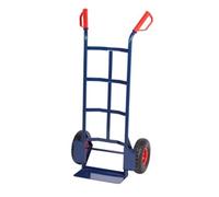Steel Sack Truck; Pneumatic Wheels; Steel; 250kg; Blue