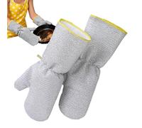 Steel Scrub Gloves - Kitchen Washing Gloves, Heavy-Duty Pair with Protective Coating, Household Cleaning Gear, Ergonomic Design with Reinforced Wire Mesh, Multi- Cleaner for Sinks Walls