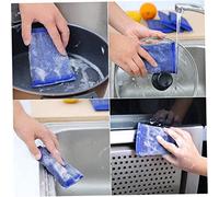 Steel Scrub Sponge Dish Wash Sponge Multi-Use Heavy Duty Scrub Long Lasting Kitchen for Hard Surface Tools