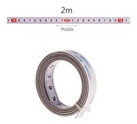 Steel Self- Metric Tape Measure Ruler for Woodworking - 1M/2M//5M, 13mm Wide, Left-to-Right or Right-to-Left Scale, Clear Wear-Resistant Printed(2-Middle)