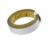 Steel SelfAdhesive Measuring Tape Peels& Stick Imperials/Metric Tape For Workbenchs Table Use For Layout&Cutting Station Right To Left Reading