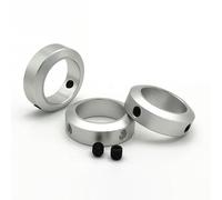 Steel Shaft Collar, Metric Clamp Collar for 15mm-40mm Bore, Solid Construction, Industrial-Grade, Piece