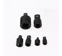 Steel Socket Joint Adapter for Pneumatic Wrenches Supporting Standard Drive Transitions 1/4 3/8 1/2 3/4 Inch (3-8 to 1-2)