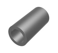 Steel Spacer 3/4" OD x 1/2" ID, Round Spacer Unthreaded Standoff Bushing Plain Finish, Fits Screws, Bolts 1/2" or M12, Metal Spacers Online (1-1/2" Length, 2 Pack)