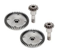 Steel Spiral Diff Main Gear 43T/10T 43T/13T AR310497 AR310498 RC For ARR-MA 1/7 For MOJ-AVE For FIR-ETEAM 1/8(2 SET 43T-13T)