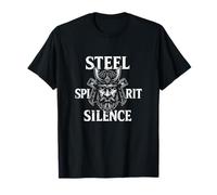 Steel Spirit Silence Samurai T-Shirt