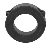 Steel Split Retaining Ring with Dual for Secure Shaft Fixation Inner Diameter Options from 10mm to 40mm Black Oxide Coated (32mm)