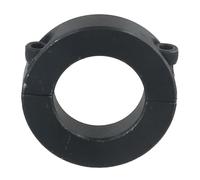 Steel Split Retaining Ring with Dual for Secure Shaft Fixation Inner Diameter Options from 10mm to 40mm Black Oxide Coated (35mm)
