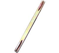 Steel Split Spindle 8 x 105mm Door Window Handle Spindle Rod Square Slotted Spindle Bar Replacement for Window & Door