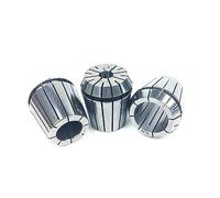 Steel Spring Collet Large Bore ER8-ER40 Spring Collet Set for Drill Chuck Milling Cutter Lathe Tool(ER20-15mm 0.008)