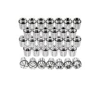 Steel Spring Collet Spring Collet Chuck Set ER8-ER40 for CNC Milling and Lathe Machines(24pcs ER40 Set)