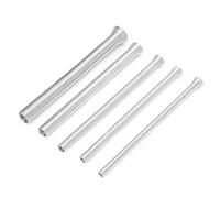 Steel Spring Tube Bender, 5Pcs 21cm Elastic Steel Spring Tube Bender PVC Electric Wire Bending Hose 1/4,5/16,3/8,1/2,5/8 Inch Tube Bender Kit 5 in 1 Tube Bender Set