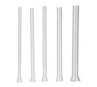 Steel Spring Tube Bender Set, 5Pcs 21cm, Super Elastic PVC Electrical Wire Pipe Bending Tool - Durable High - Density Steel, Easy Use for Soft Copper and Aluminum Tubes