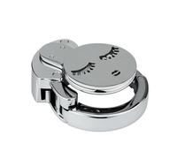 Steel Stainless Sex Toys Inverted Chastity Lock Device Flat Penis Cage SM Invisible Abstinence Adjustable Cock Rings Cage for Male Penis Training Bondage to Prevent Erection for Men