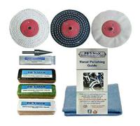 Steel & Stainless Steel Metal Polishing Buffing Kit 3" x 1/2" Pro-Max