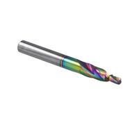 Steel Step Drill Bit Counterbore Chamfer Tool Two-Stage -12M for CNC Machining Center Aluminum Alloy PVC Acrylic High Speed Cutting(2.5-4.0)
