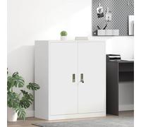 Steel Storage Cabinet with Lockable Doors for Office Organization and Secure Document Storage, Industrial Style,Perfect for Creating a Tidy Workspace