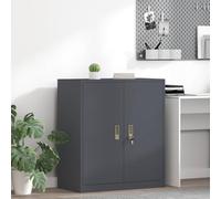 Steel Storage Cabinet with Lockable Doors for Office Organization and Secure Document Storage, Industrial Style,Perfect for Creating a Tidy Workspace
