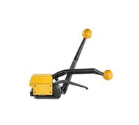 Steel Strapping Machine, A333 Manual Sealless Steel Strapping Machine Bander Belt Packaging Binding Machinery Tool for 12.7-19mm Steel Strap,Portable Banding Strapping Kit