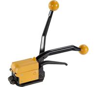 Steel Strapping Machine - Manual Sealless Packaging Tool for 13-19mm Width & 0.38-0.58mm Thickness Steel Straps