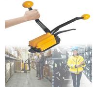 Steel Strapping Machine Manual Tensioner Cutter Heavy Duty Equipment for Packaging Sealless Tool