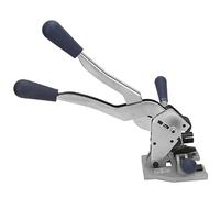 Steel Strapping Tool, Manual Steel 3 in 1 Strap Tensioner Crimper Belts Strapping Banding Tool with Fastening Force for Packaging