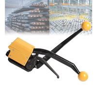 Steel Strapping Tool with Tensioner and Cutter for Industrial Packaging and Securing Applications