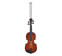 Steel String Miniature Violin Hanging Holiday Tree Ornament