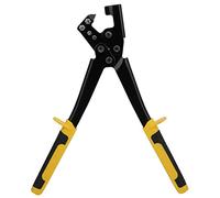 Steel Stud Crimper Non-Slip Handle Keel Crimper Plier Hand Keel Stud Crimper Labor-Saving Metal Stud Crimper Drywall Stud Crimper Crimper Stud Work 0.3 X 0.8cm Punch Range
