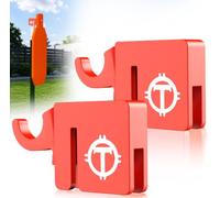 Steel T Post Target Hanger, Elephant Tpost Target Hook for Standard T-Posts