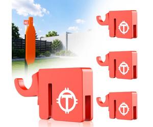 Steel T Post Target Hanger, Elephant Tpost Target Hook for Standard T-Posts