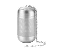 Steel Tea Infuser Fine Mesh with Chain for Loose Leaf Brewing Tea | Premium Rust Resistant Stainless Steel Tea Infuser with Ultra Fine Mesh for Home Office Travel Camping Loose Leaf Tea Brewing