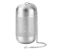 Steel Tea Infuser Fine Mesh with Chain Leaf Brewing for Loose Tea | Premium Rust Resistant Stainless Steel Tea Infuser with Ultra Fine Mesh for Home Office Travel Camping Loose Leaf Tea Brewing