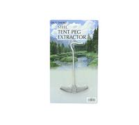 Steel Tent Peg Extractor with Plastic Handle