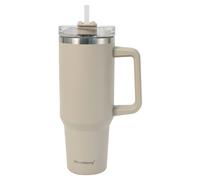 STEEL THERMAL MUG 1100ml WITH HANDLE AND STRAW KLAUSBERG KB-7944