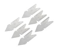 Steel Thread Center Gauge Set Engraveds Marking for Metric Whitworth Standards 60° 55° Scale 6pcs / 2set Thread Measuring Gauge Set