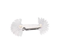 Steel Thread Gauges with Metric & Unified Standards Pitches Simple Operate for Precise Threads Measurement Professional Screw Thread