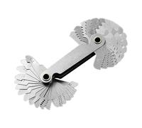 Steel Thread Gauges with Metric & Unified Standards Pitches Simple Operate for Precise Threads Measurement Professional Screw Thread