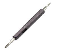 Steel Thread Plug Gauge, Precision Internal Thread Measurement Tool, Taper Shank & Double Screw Design for M1 to M20 Metric Threads, Bearing Steel Hand Tool for Machinists and Qual (M1.8 * 0.35)
