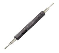 Steel Thread Plug Gauge, Precision Internal Thread Measurement Tool, Taper Shank & Double Screw Design for M1 to M20 Metric Threads, Bearing Steel Hand Tool for Machinists and Qual (M1.2 * 0.25)
