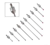 Steel Tip Micrometer Probe and Thread Indicator Extension Rod with M1 4 Thread for Dial Indicator Use in Computing and Measurement Tools (M2.5*D2*L40)